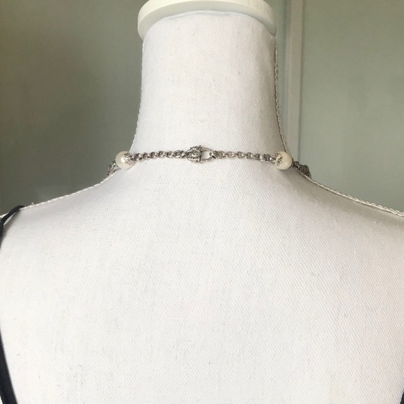 Scott Kay Sterling Silver Cultured Pearl Necklace - Picture 13 of 13
